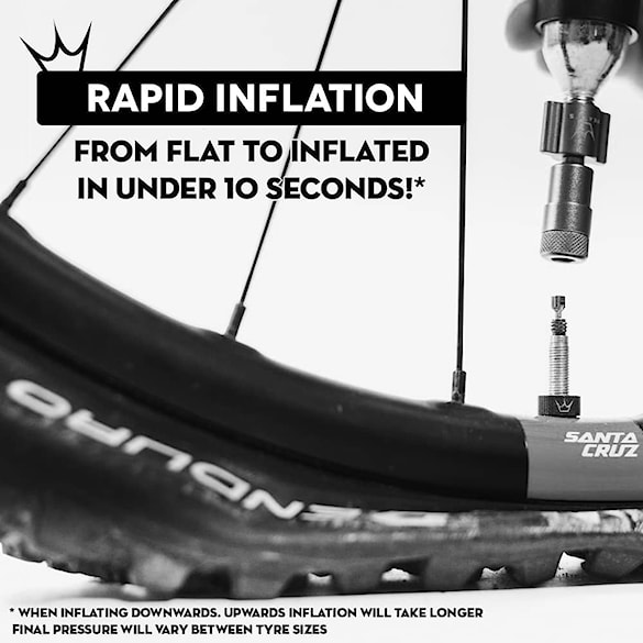 CO2 Inflator Peaty's Holeshot CO2 Tyre Inflator - MTB gold - 6