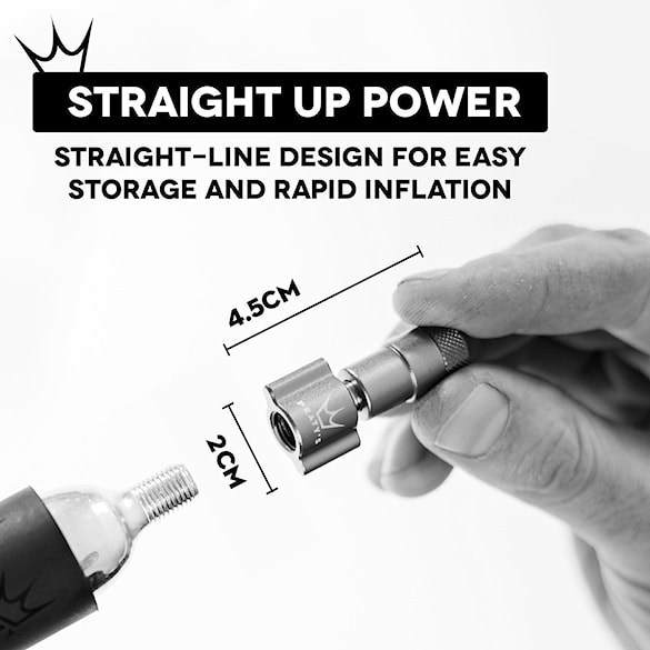 CO2 pumpa Peaty's Holeshot CO2 Tyre Inflator - Road & Gravel red - 2