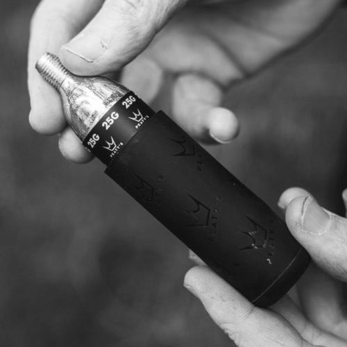 CO2 pumpa Peaty's Holeshot CO2 Tyre Inflator - Road & Gravel red - 7