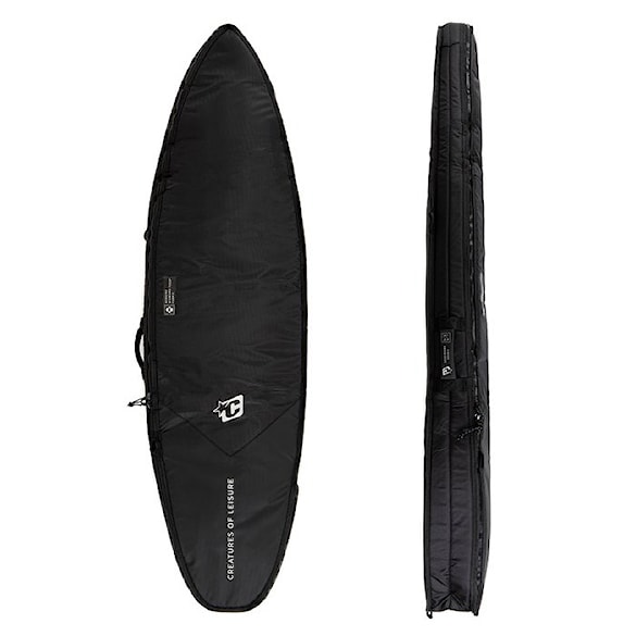 Obal na surf Creatures Shortboard Double DT2.0 7'1" black silver - 1