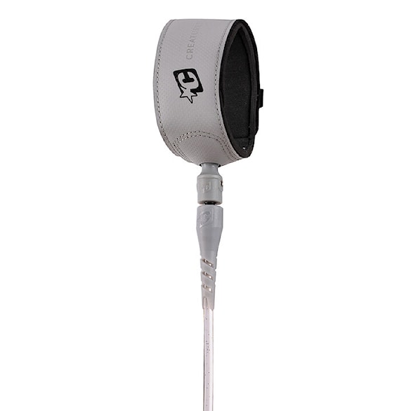 Surf leash Creatures Superlite Pro 6 white speckle black - 1