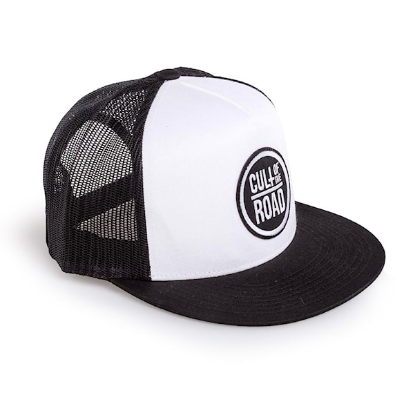 Kšiltovka Cult of the Road Eazy Trucker black/white 2021 - 1
