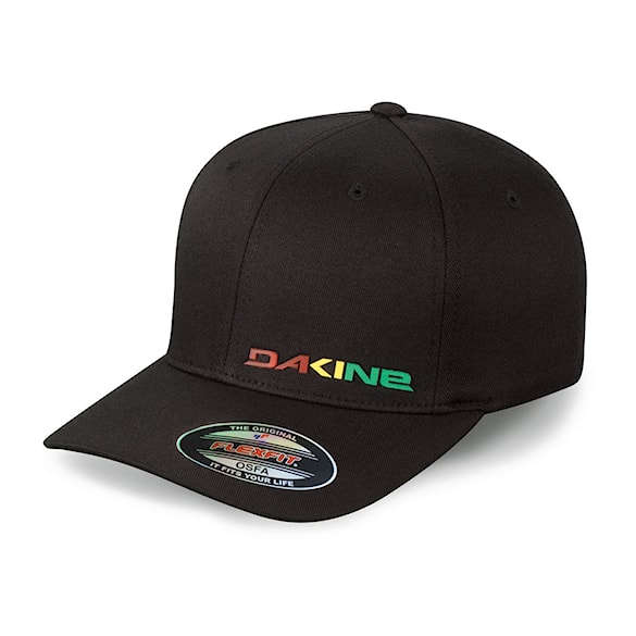 Kšiltovka Dakine Silicone Rail black/rasta 2013 - 1