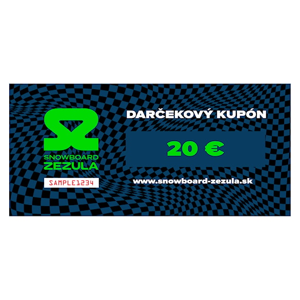 Darčekový kupón SNOWBOARD ZEZULA 20 € - 1