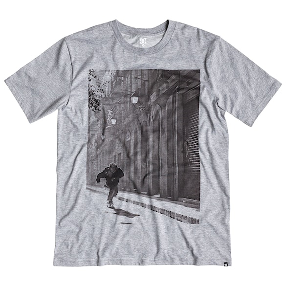Tričko DC Pushing Anthony SS heather grey 2015 - 1