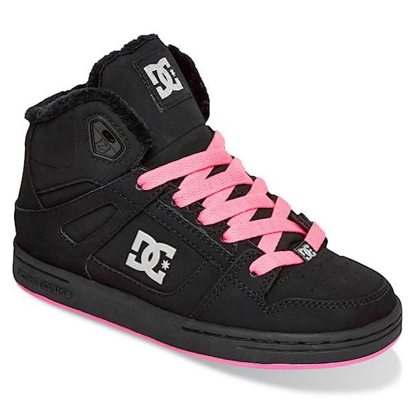 Tenisky DC Rebound Wnt black/crazy pink 2014 - 1