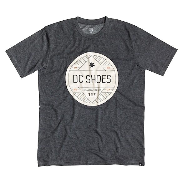 Tričko DC Sesh SS dark heather grey 2015 - 1