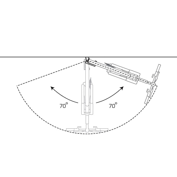 Uchwyt na rower Topeak Swing-Up Bike Holder black - 3
