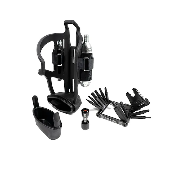 Uchwyt na bidon Lezyne Flow Storage black - 6