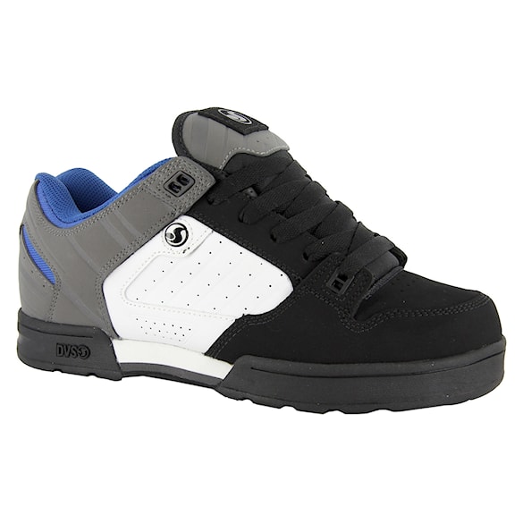 Tenisky DVS Militia black/white/grey nubuck 2013 - 1