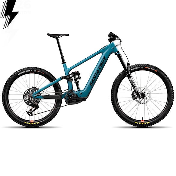 Elektrokolo Santa Cruz Bullit C 90 MX matte teal sparkle 2026 - 1