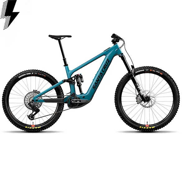 Rower elektryczny Santa Cruz Bullit C GX AXS MX matte teal sparkle 2026 - 1