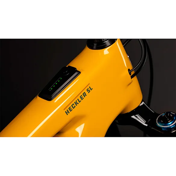 Rower elektryczny Santa Cruz Heckler SL C 70 gloss mustard yellow 2026 - 2