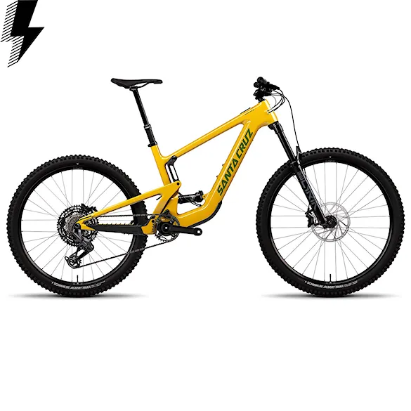 Rower elektryczny Santa Cruz Heckler SL C 70 gloss mustard yellow 2026 - 1