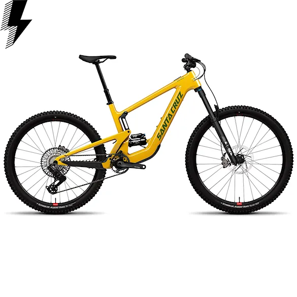 Rower elektryczny Santa Cruz Heckler SL C GX AXS MX gloss mustard yellow 2026 - 1