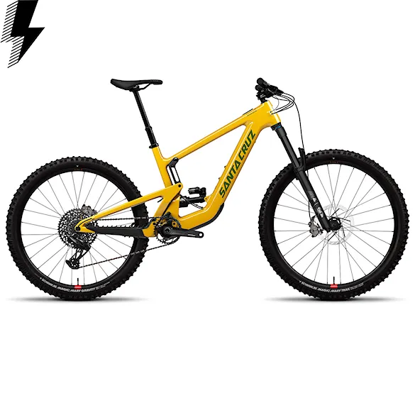 Rower elektryczny Santa Cruz Heckler SL C Stout MX gloss mustard yellow 2026 - 1