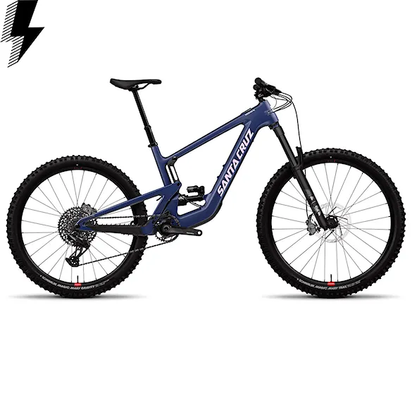 Rower elektryczny Santa Cruz Heckler SL C Stout MX matte dark blue 2025 - 1