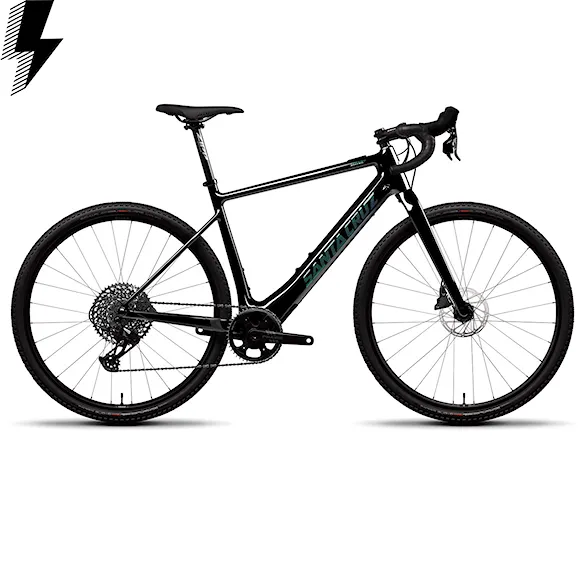 Elektrobicykel Santa Cruz Skitch CC Apex 700C gloss black 2026 - 1