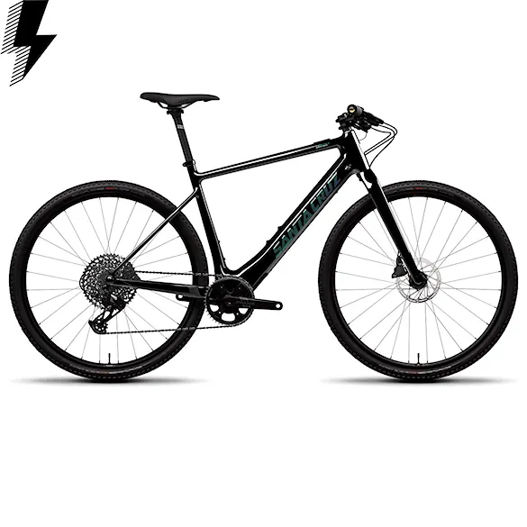 E-Bike Santa Cruz Skitch CC Apex Flat Bar 700C gloss black 2026 - 1