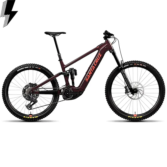 Rower elektryczny Santa Cruz Vala AL 70 MX gloss stormbringer purple 2026 - 1