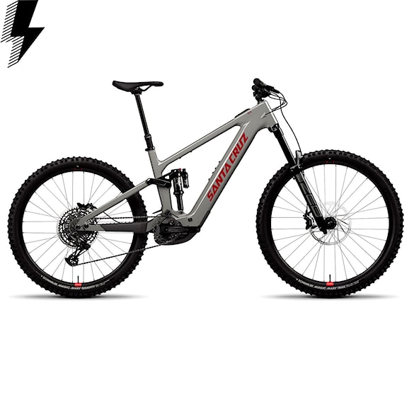 Rower elektryczny Santa Cruz Vala C R MX gloss grey 2025 - 1