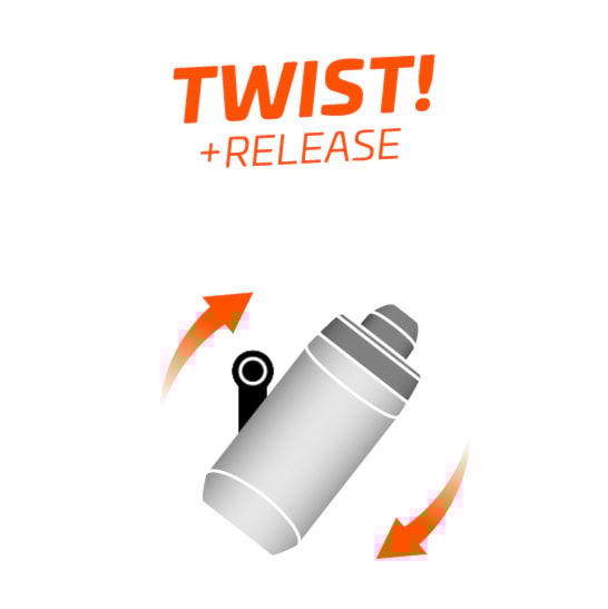 Bike bottle Fidlock Bottle Twist 450 Set black - 4