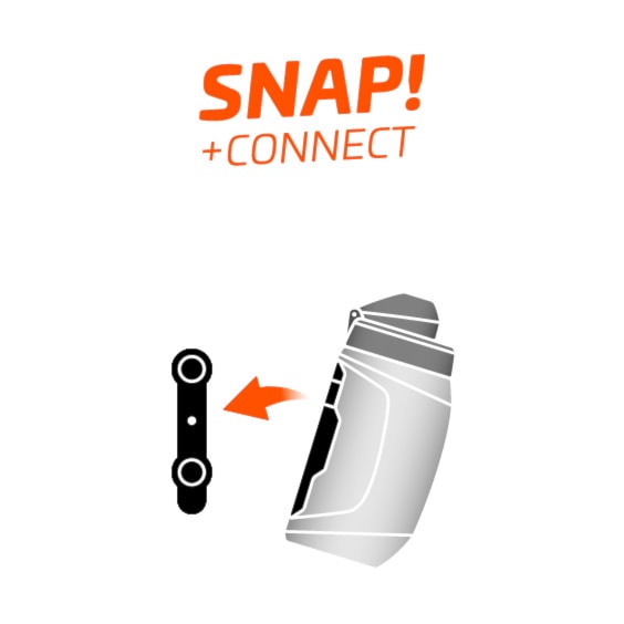 Bike bottle Fidlock Bottle Twist 450 Set black - 5