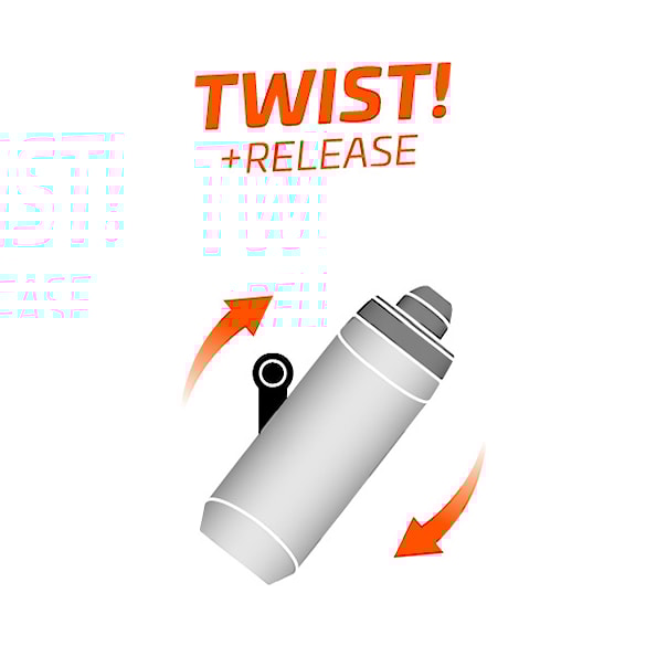 Fľaša na bicykel Fidlock Bottle Twist 590 Set black - 6