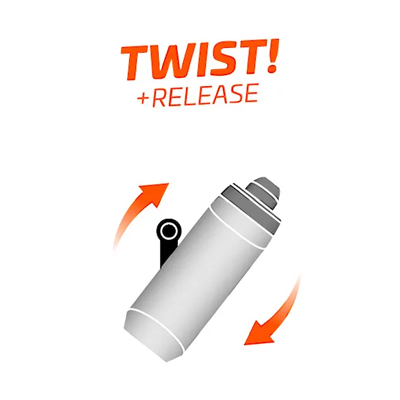 Bike bottle Fidlock Bottle Twist 590 Set black - 6
