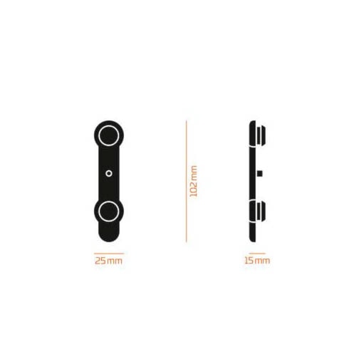 Bidon do roweru Fidlock Bottle Twist 590 Set dark - 5