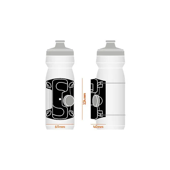 Bike bottle Fidlock Uni Boa black - 3