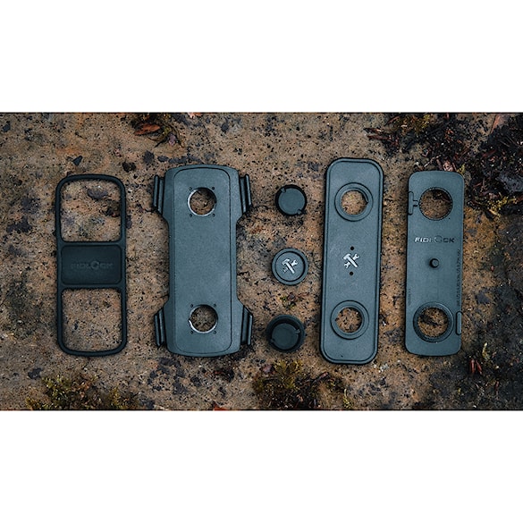 Bottle Holder Fidlock Uni Tex Base Multi black - 12