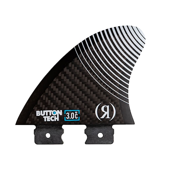 Fin na wake Ronix 3.0 in. - Floating Button Blueprint/Carbon - 1