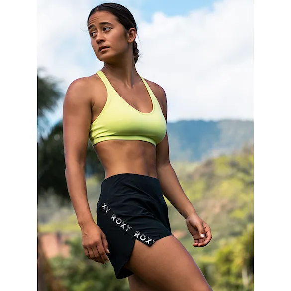 Fitness kraťasy Roxy Bold Moves Short anthracite 2024 - 16