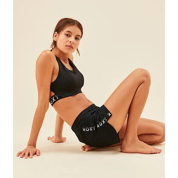 Fitness kraťasy Roxy Bold Moves Short anthracite 2024 - 13