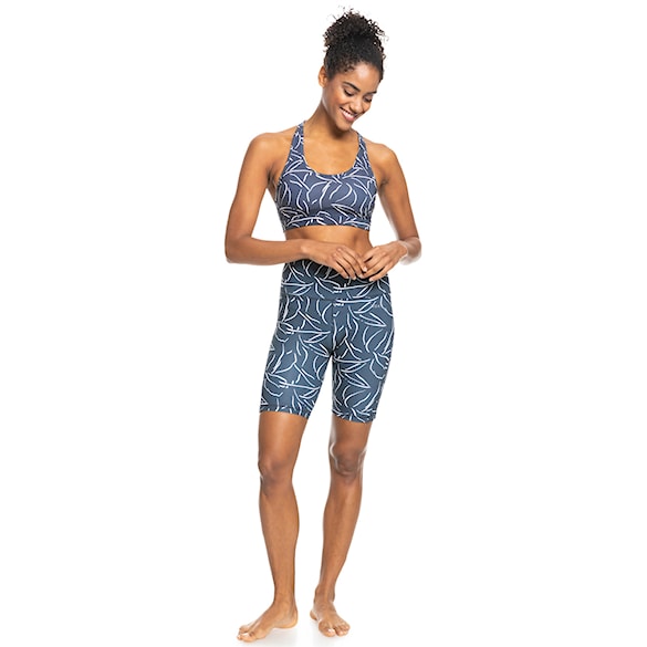 Fitness kraťasy Roxy Keep Loving Love Printed mood indigo tropical mood 2022 - 4