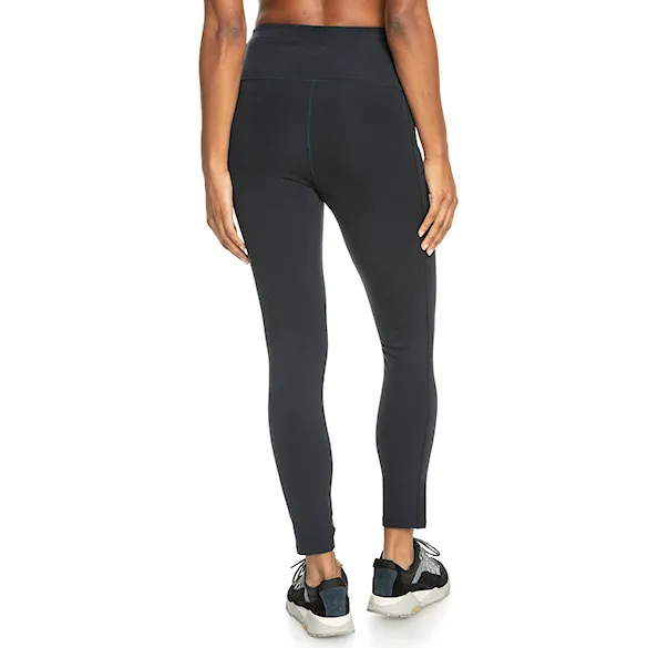 Fitness legíny Roxy Heart Into It Ankle Legging anthracite 2025 - 2
