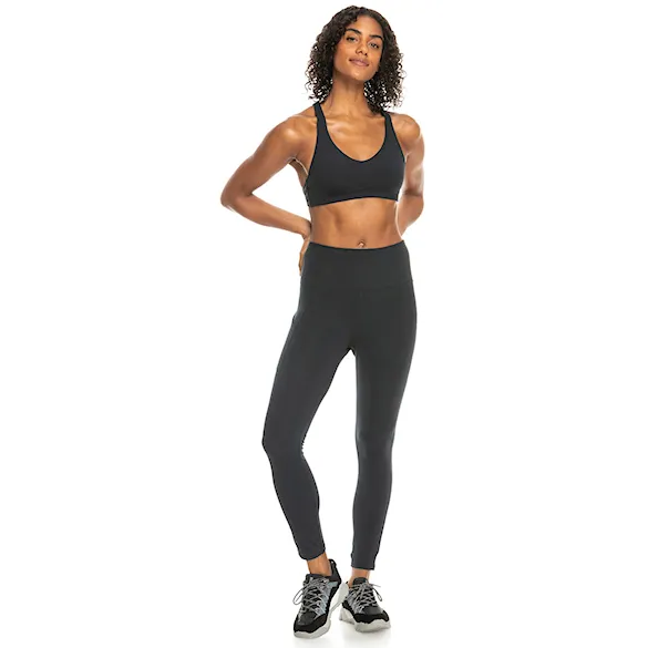 Fitness legíny Roxy Heart Into It Ankle Legging anthracite 2025 - 4
