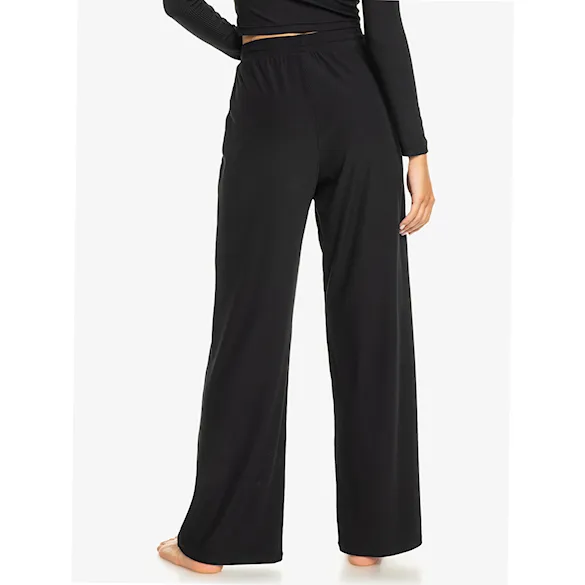 Fitness Leggings Roxy Rise & Vibe Rib Wide Leg Pants anthracite 2025 - 2