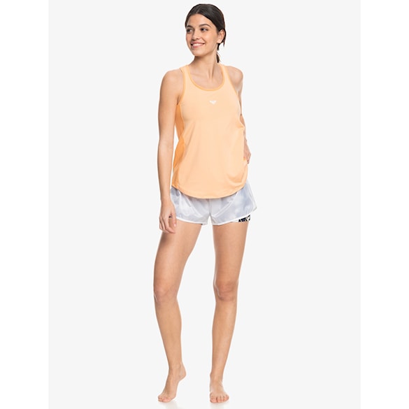 Fitness tílko Roxy Pure Pursuit Mesh Tank peach fuzz 2024 - 10