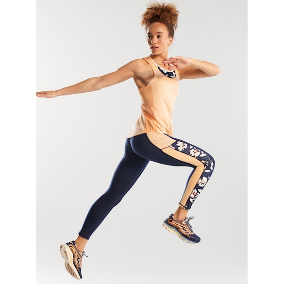 Fitness tílko Roxy Pure Pursuit Mesh Tank peach fuzz 2024 - 4