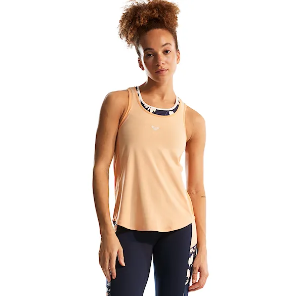 Fitness Tank Top Roxy Pure Pursuit Mesh Tank peach fuzz 2024 - 7