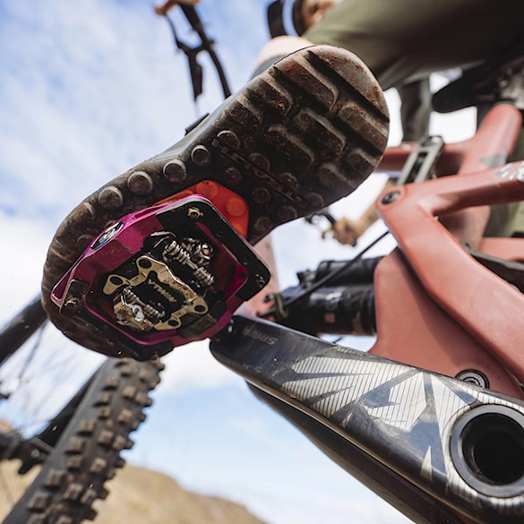 Bike topánky Five Ten 5.10 Trailcross Clip-In Wms core black/grey three/red - 12