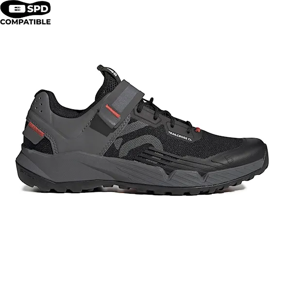 Bike topánky Five Ten 5.10 Trailcross Clip-In Wms core black/grey three/red - 1