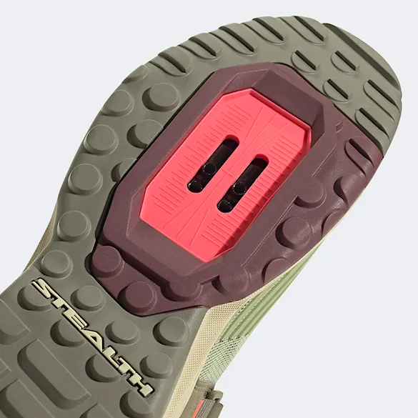 Bike topánky Five Ten 5.10 Trailcross Clip-In Wms quiet crimson/orbit green/turbo 2022 - 5