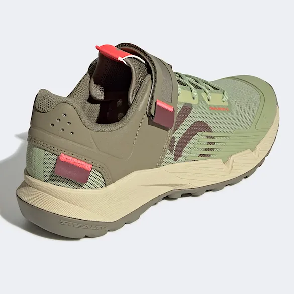 Bike topánky Five Ten 5.10 Trailcross Clip-In Wms quiet crimson/orbit green/turbo 2022 - 10