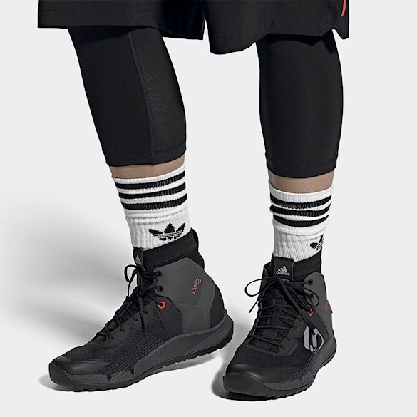 Bike boty Five Ten 5.10 Trailcross Mid Pro core black/grey two/solar red - 2