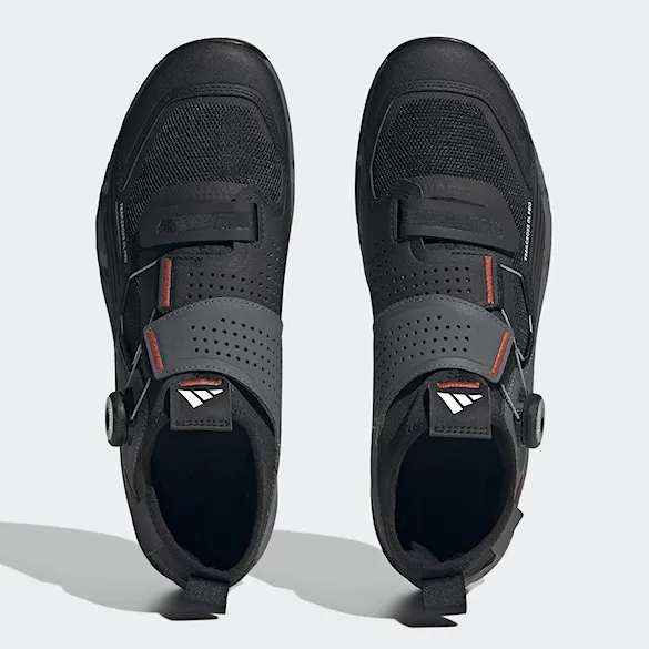 Bike Shoes Five Ten 5.10 Trailcross Pro Clip-In grey five/core black/red - 3