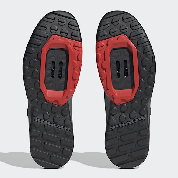 Bike Shoes Five Ten 5.10 Trailcross Pro Clip-In grey five/core black/red - 6