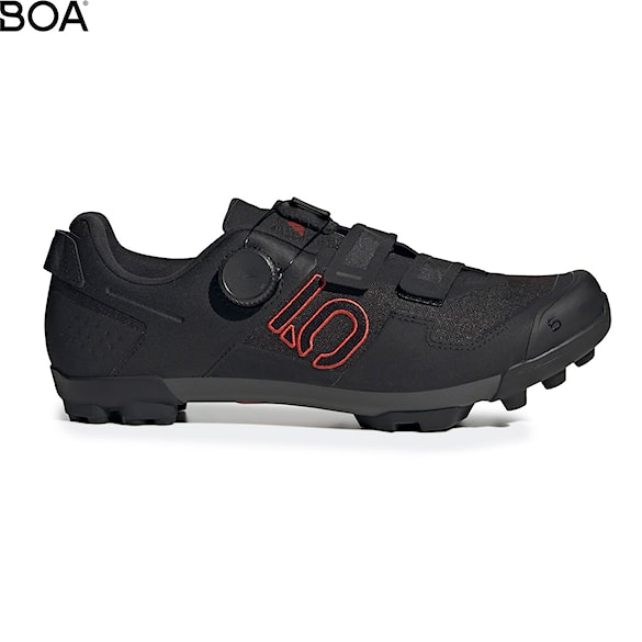 Bike buty Five Ten Kestrel Boa core black/grey six/grey four 2025 - 1